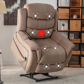 Power Lift Recliner Chair for Elderly with Massage and Heat