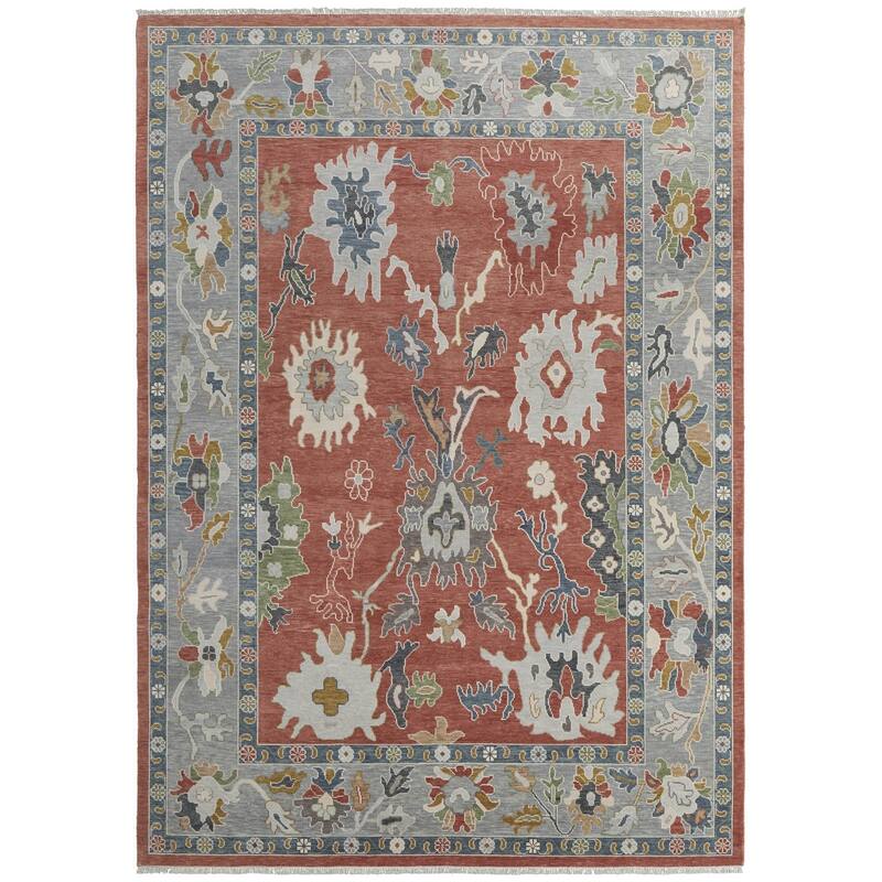 HomeRootsFloral Bohemian Rectangle Area Rug
