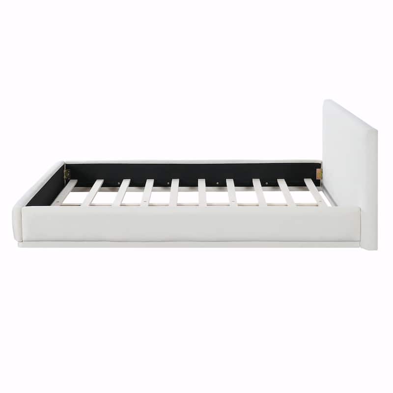 Soft & Comfortable Upholstered Bed - A Luxurious and Cozy Bedroom Centerpiece