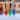 Glitzhome 23.5"H Set of 3 Christmas Metal Red/Green/Blue Bulbs Yard Stake