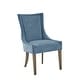 preview thumbnail 18 of 25, Madison Park Signature Ultra Upholstered Dining Side Chairs With Wood Legs (Set of 2)