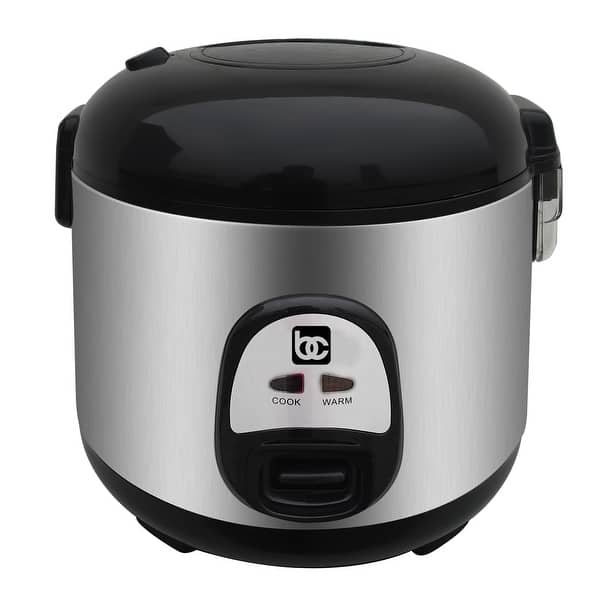 Bene Casa 7 cup stainless-steel thermo rice cooker, stainless steel and  black design - Bed Bath & Beyond - 33030945