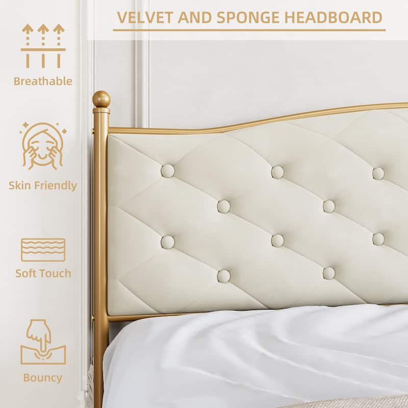 Upholstered Platform Bed