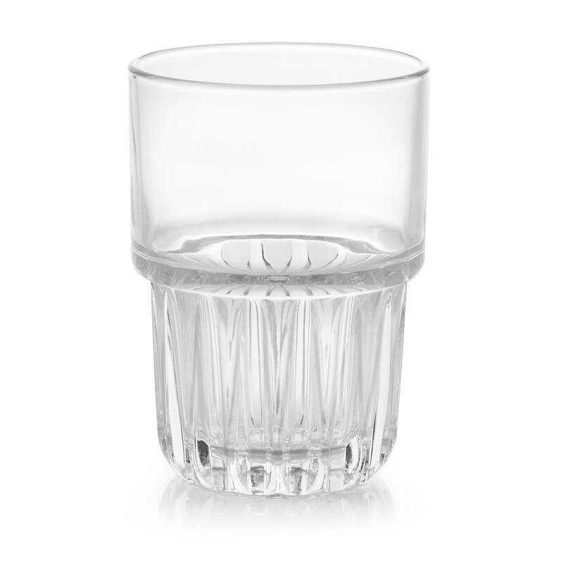 Libbey Everest Stackable 12 Piece Mixed Glass Drinkware Set - Set of 12