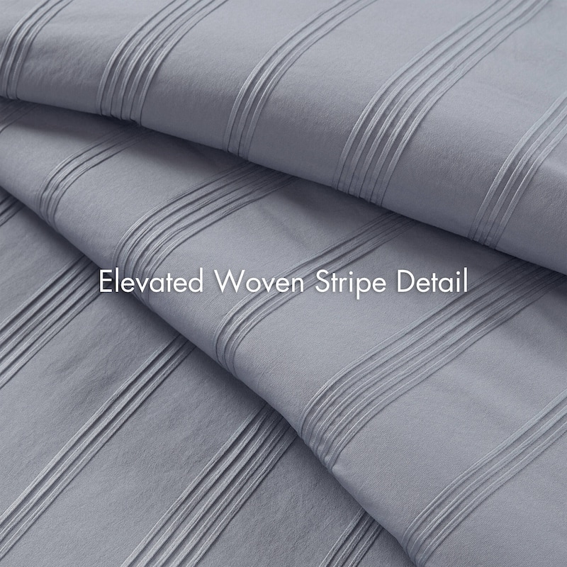 Chelsea Square Logan Woven Striped Duvet Set