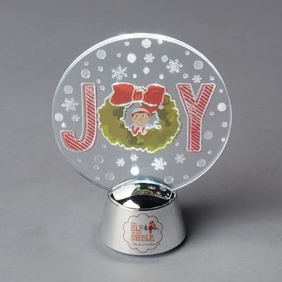 department 56 elf on the shelf "joy" christmas holidazzler #6000371