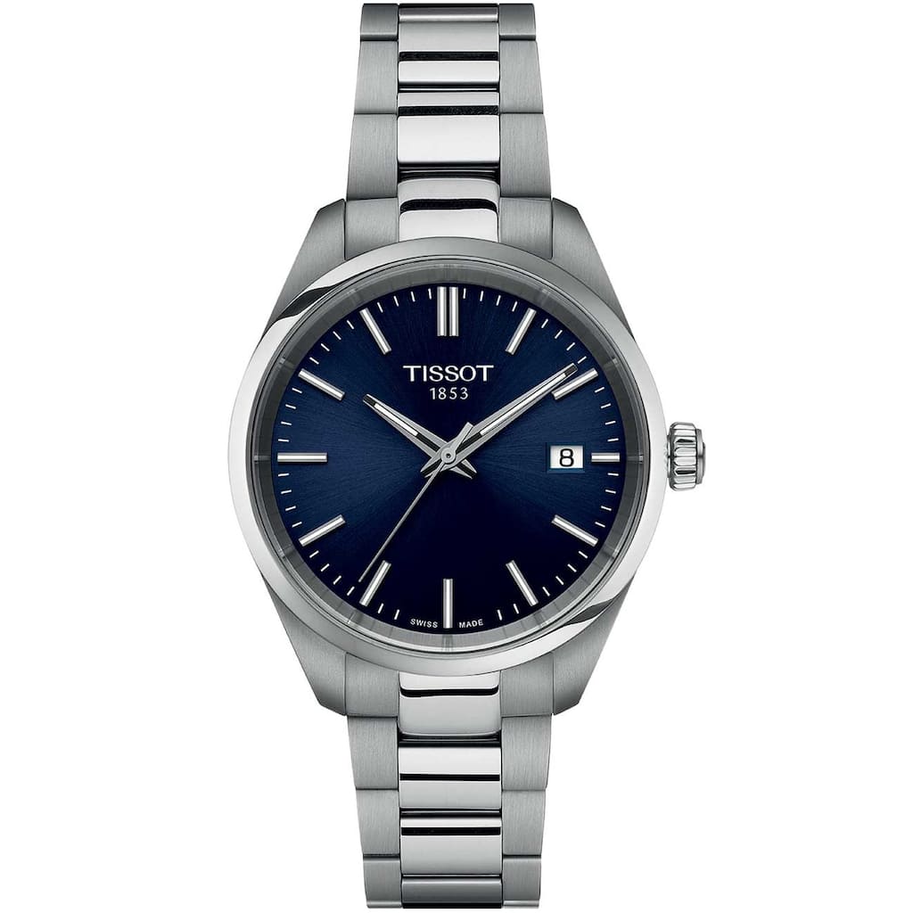 Tissot Women's PR 100 Navy blue Dial Watch - T1502101104100 - 6 (36)