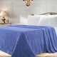 preview thumbnail 8 of 69, Superior Classic Solid Fleece Blanket Plush Medium Weight