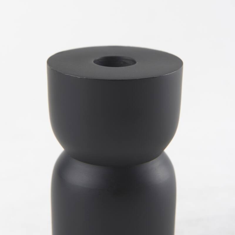 Malta Aluminum Candle Holder Large