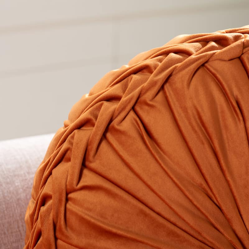 SAFAVIEH Leila 18-inch Round Tufted Decorative Accent Throw Pillow