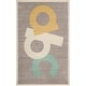 preview thumbnail 3 of 6, Martha Stewart by SAFAVIEH ABC Letters Wool Rug