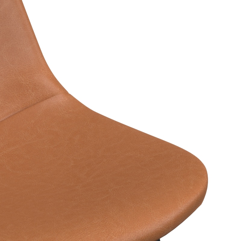 Maxine Vegan Leather Side Chairs (Set of 2)