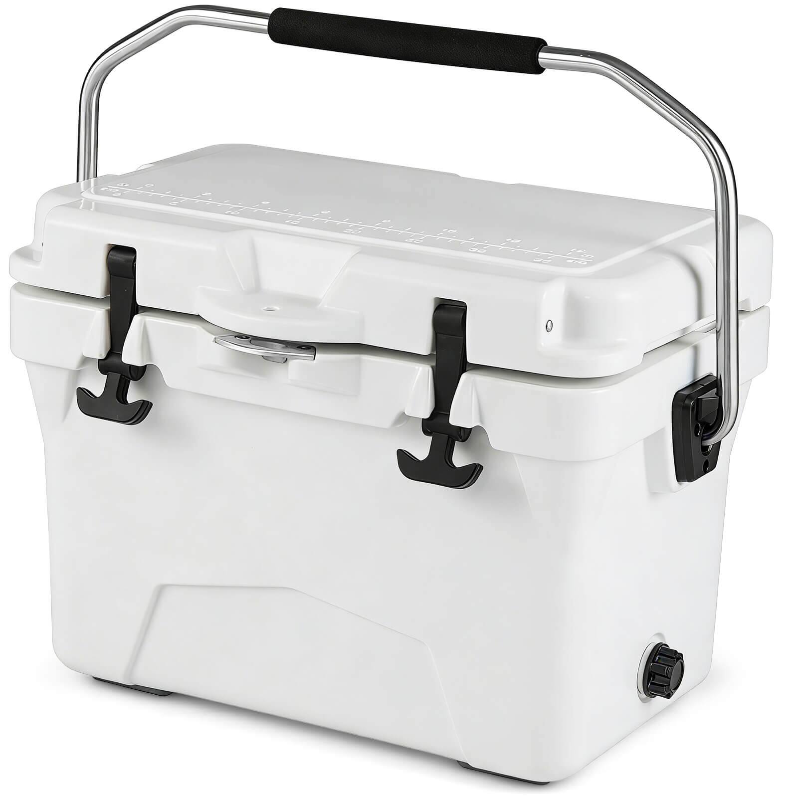 Costway 20 Quart Portable Hard Cooler Insulated Ice Chest Keeps Cool - See Details