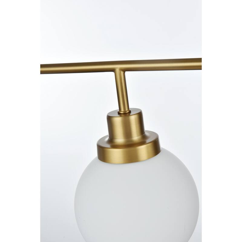 Elegant Lighting LD7036W38 Hanson 4 Light 37" Wide Vanity Light