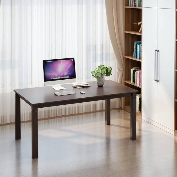 Shop Gymax 59 Dining Table Kitchen Dining Room Furniture For 4 6