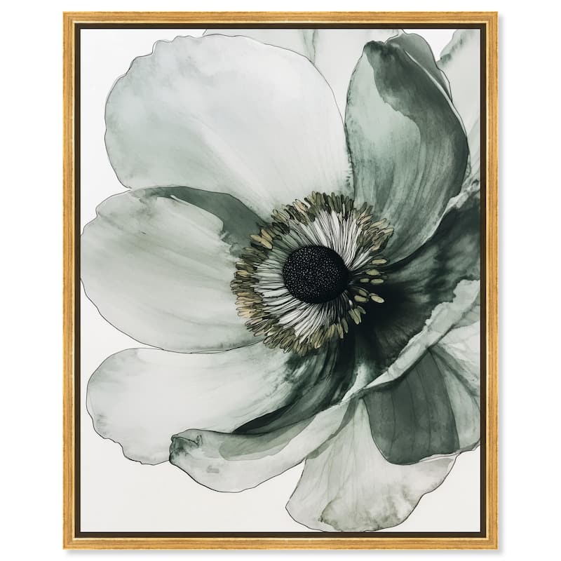 Delicate Stamen II Canvas by Art Remedy - Gold - 20" x 24"