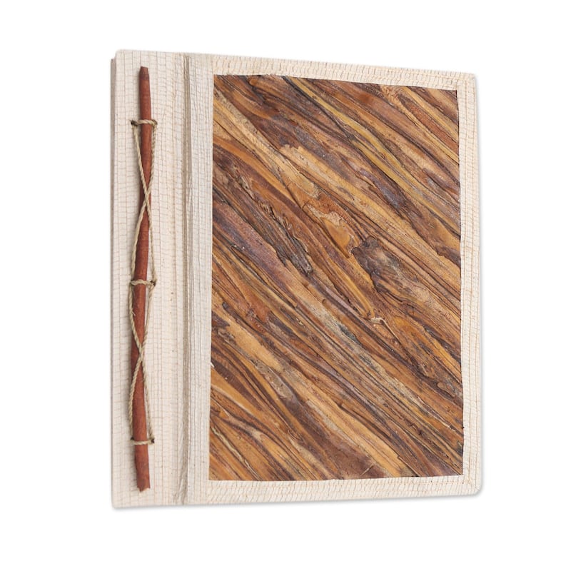 Novica Handmade Natural Life Natural Fiber Journal