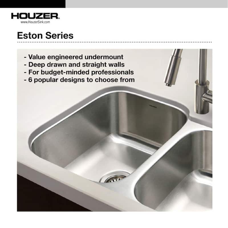 Houzer STL-3600-C Eston 32-3/8" Undermount Single Basin Stainless