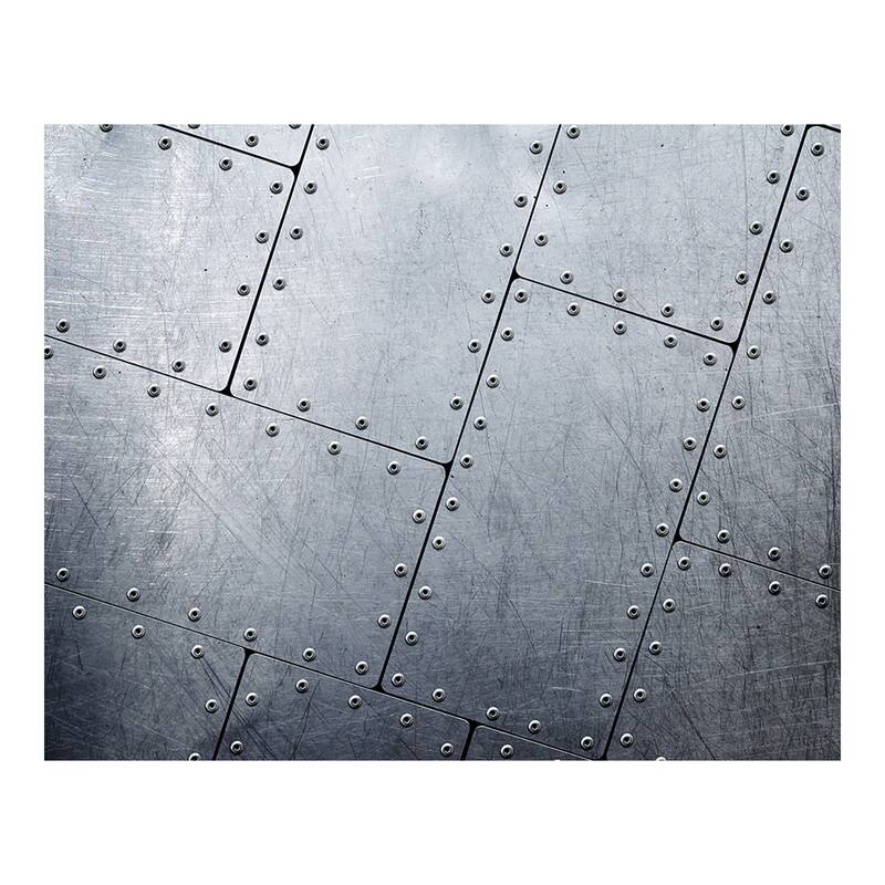 Tiled Metal Wall Mural