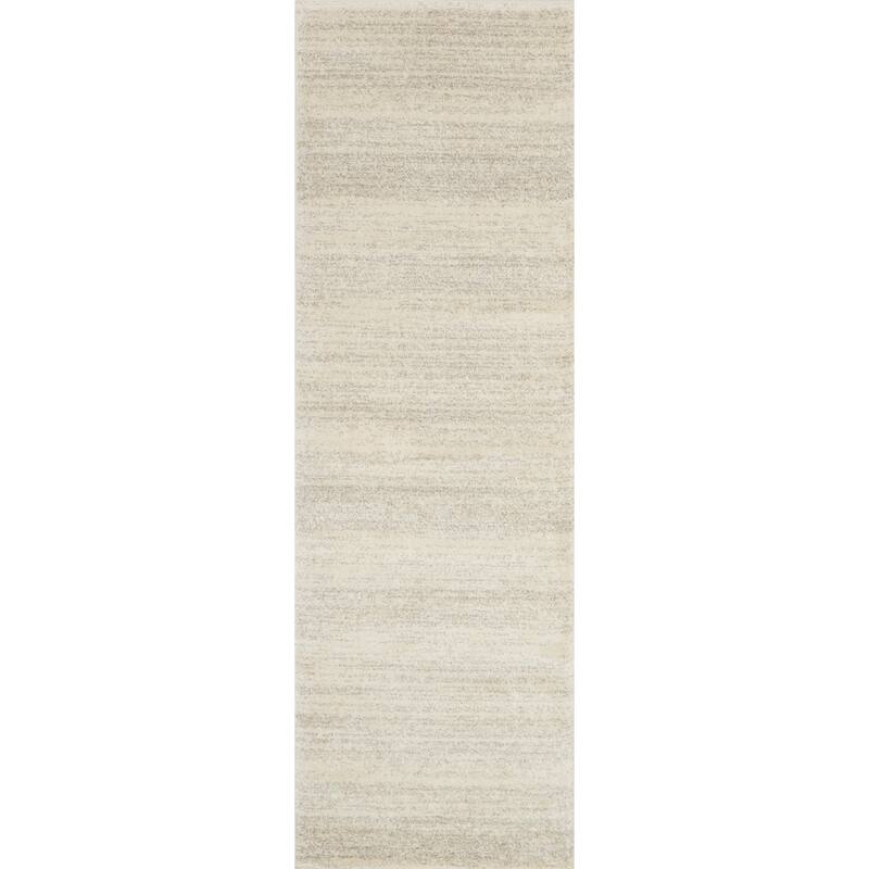 Alexander Home Brently Farmhouse Modern Rug - 1' 5" x 7' 7" - Granite - Runner