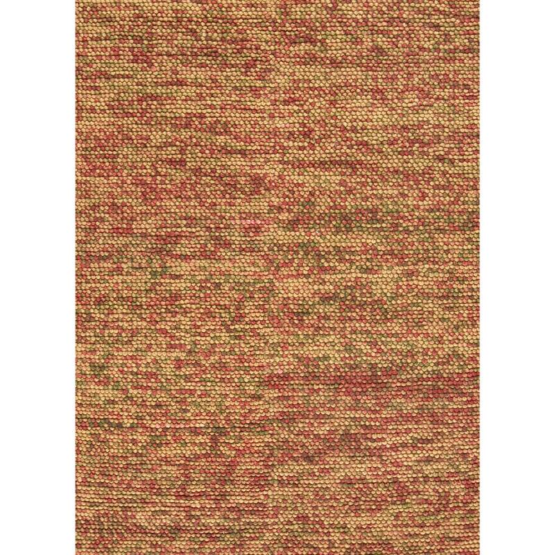 Alexander Home Avani Hand-woven New Zealand Wool Rug - 3'6" x 5'6" /Surplus - Gold/Rust