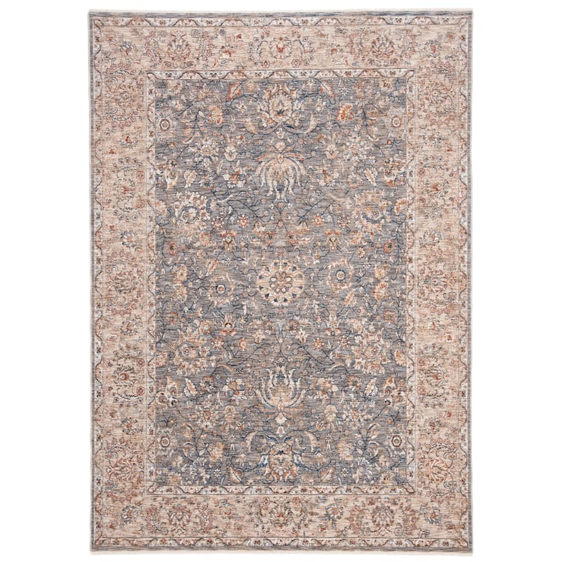 Lauren Ralph Lauren Celia Traditional Oriental Area Rug - 5'3" x 7'6" - Light Blue