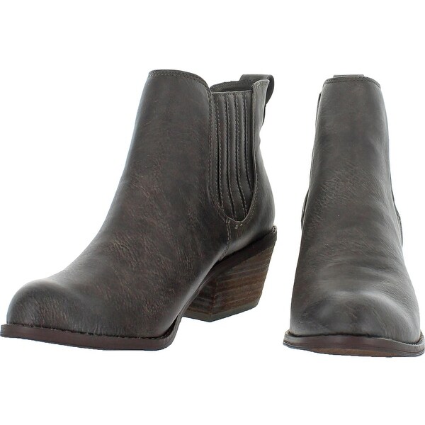 not rated grey booties