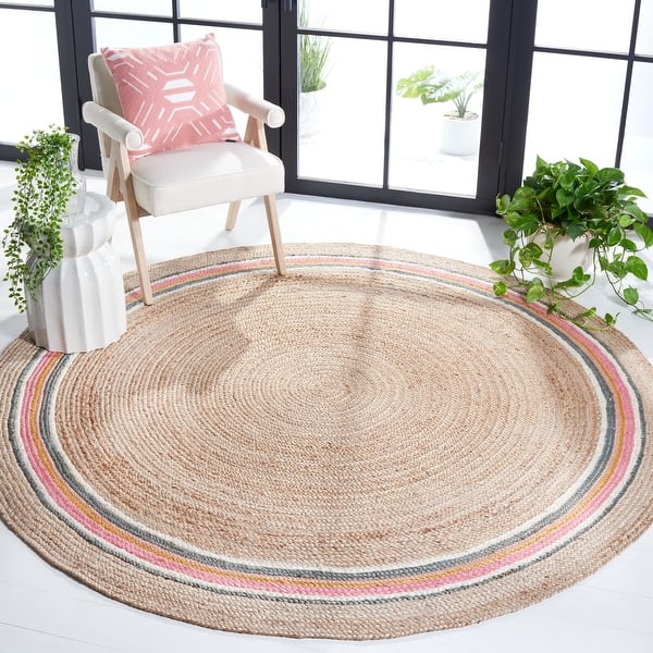 SAFAVIEH Handmade Natural Fiber Nobuko Bohemian Jute Rug On Sale