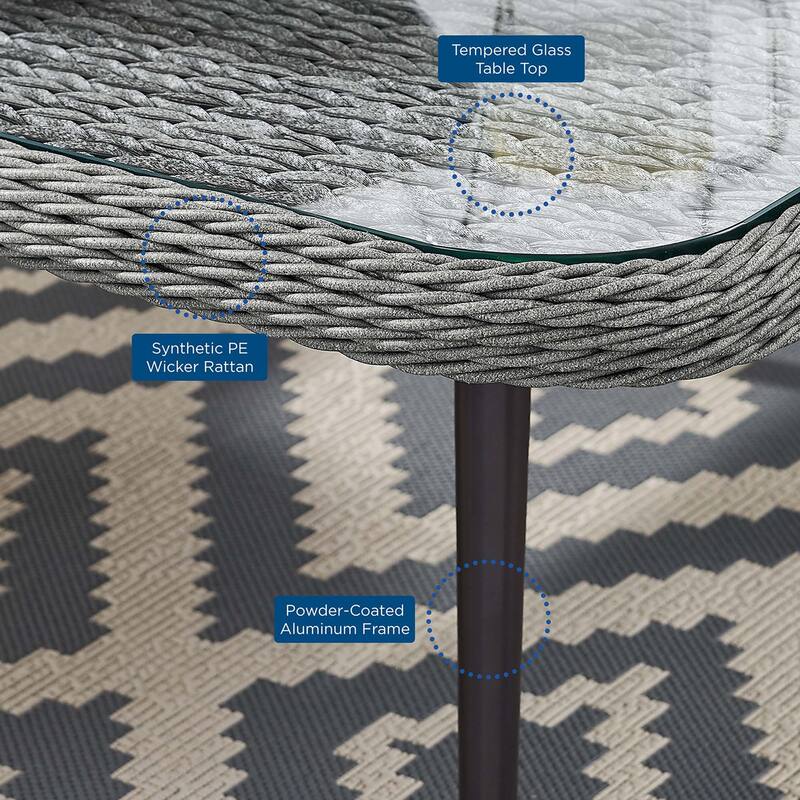 Endeavor Outdoor Patio Wicker Rattan Outdoor Patio Wicker Rattan Seating Set
