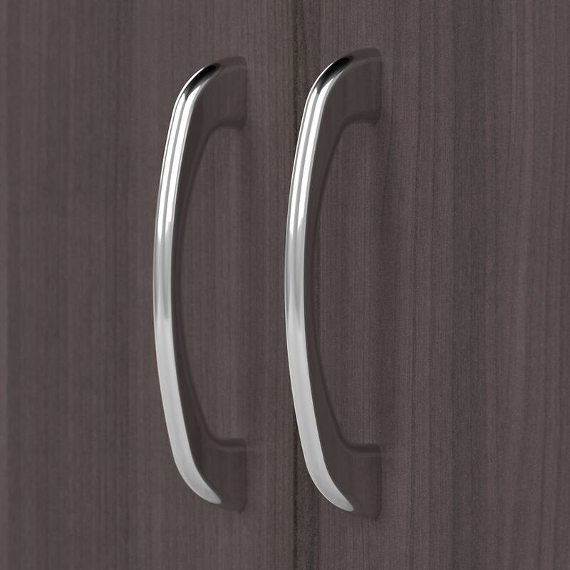 Cabot Tall Bathroom Storage Cabinet with Doors by Bush Furniture