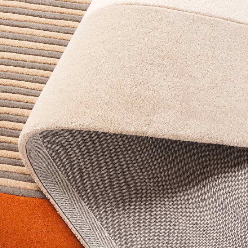SAFAVIEH Handmade Rodeo Ulja Drive Mid-Century Modern Wool Rug