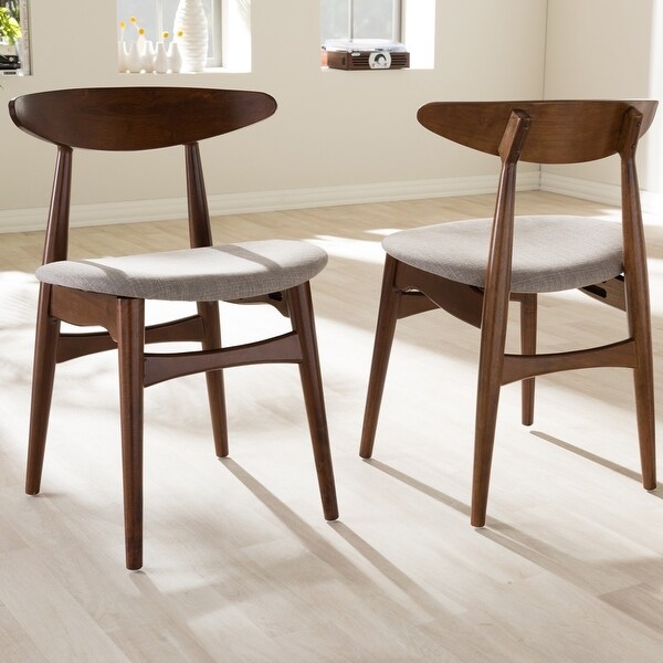 Carson Carrington Haapajarvi Mid century Modern Medium Oak Dining