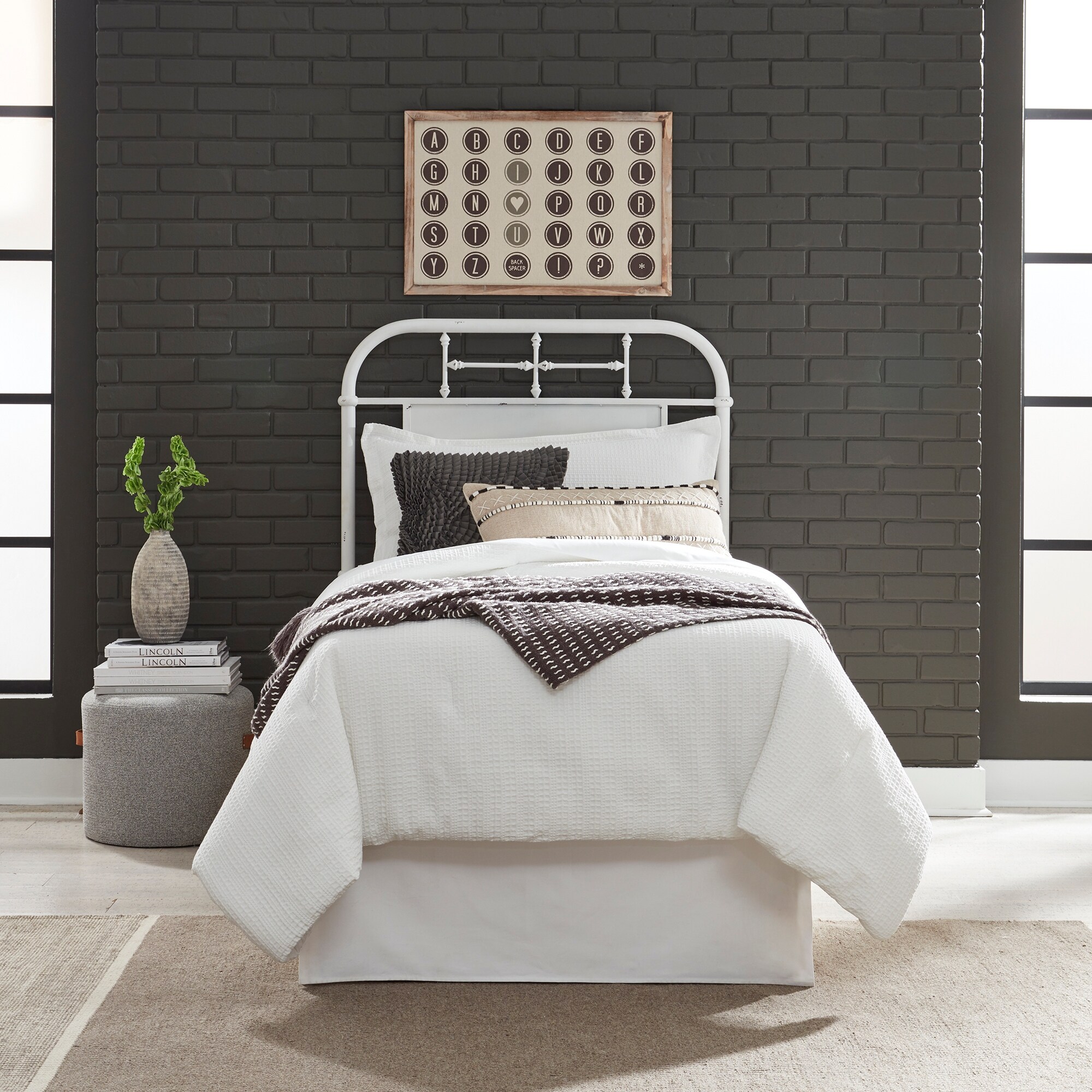 Distressed hotsell queen headboard