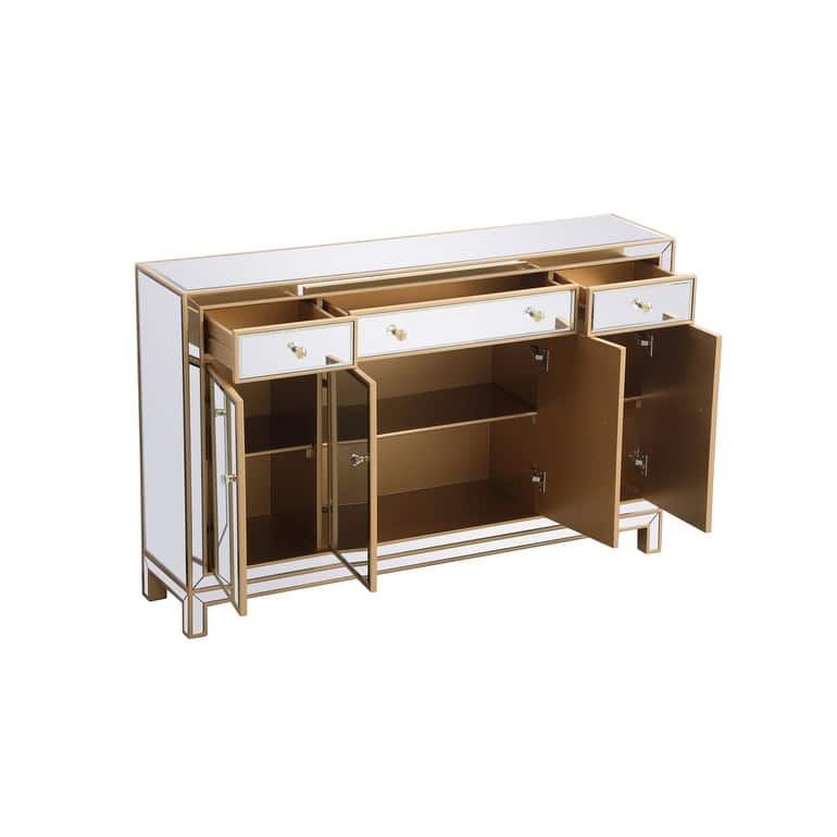 Rosa 56" Mirrored Credenza
