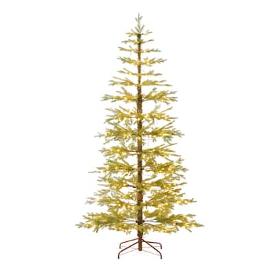 Pre-Lit Sparse Christmas Tree w/ 2-in-1 LED Lights