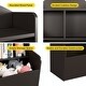 preview thumbnail 16 of 18, Kids 3-Tier Toy Storage Organizer Kids Bookshelf Toy Shelf