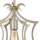 preview thumbnail 5 of 3, Delray 1-Light Mini Pendant in Aged Silver