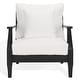 preview thumbnail 8 of 41, SAFAVIEH Couture Martinique Solid Wood Outdoor Arm Chair - 31"W x 35"D x 32"H