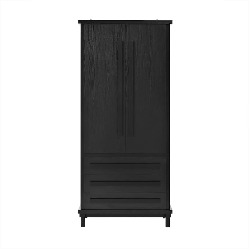 Christopher Knight Home - Linda 70" Kitchen Pantry Cabinet with Adjustable Shelves, 3 Drawers & 6 Door Racks