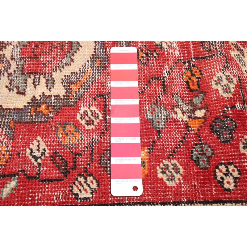 ECARPETGALLERY Hand-knotted Antalya Vintage Red Wool Rug - 5'2 x 9'9
