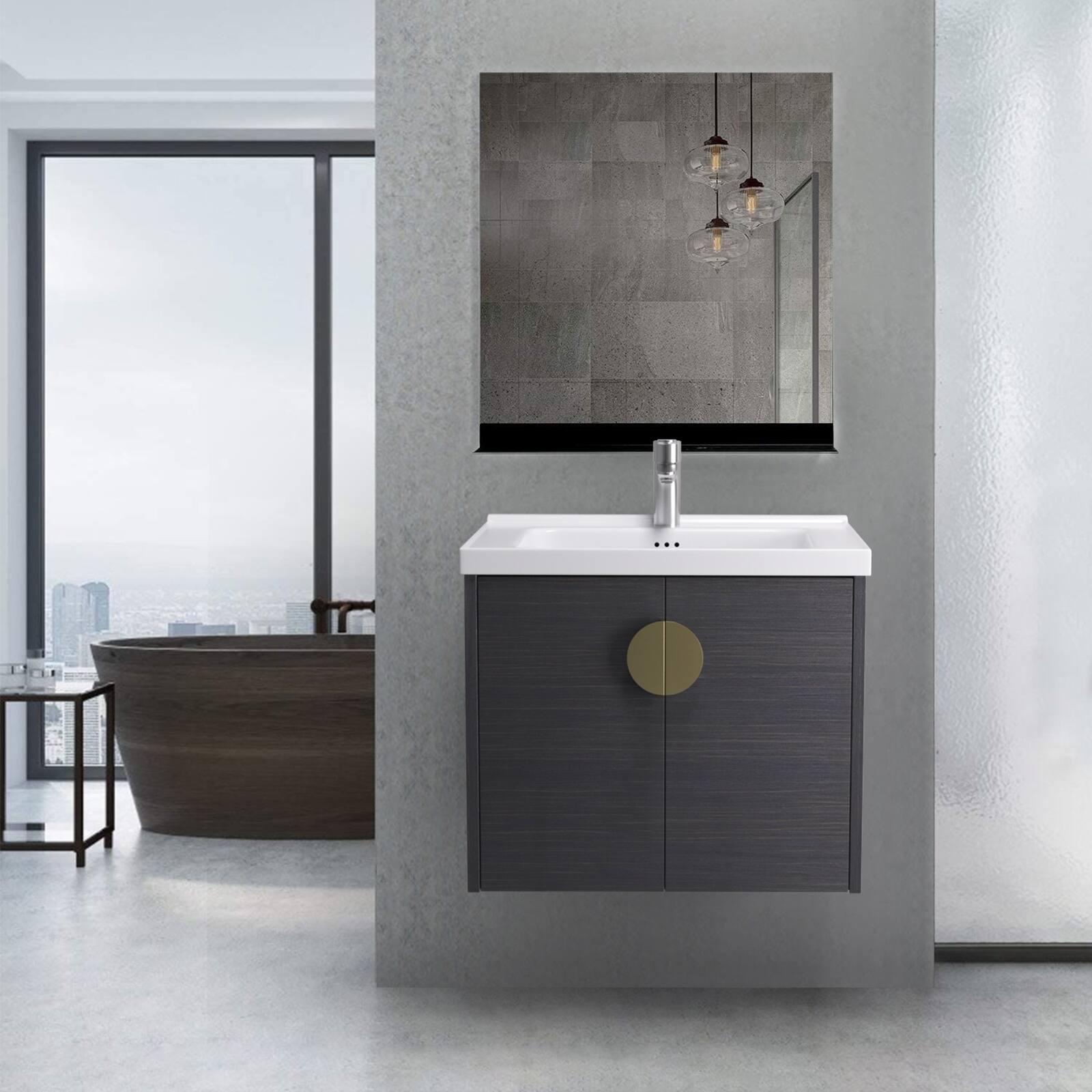 28 inch floating vanity sale
