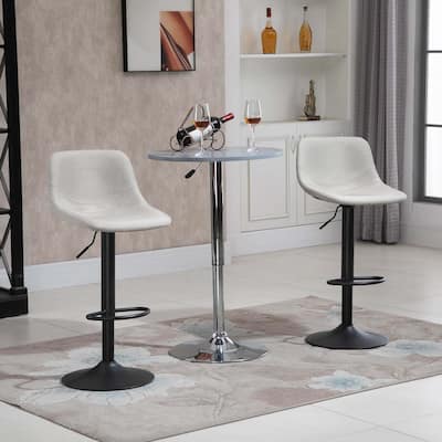 Adjustable Bar Stools, Set of 2