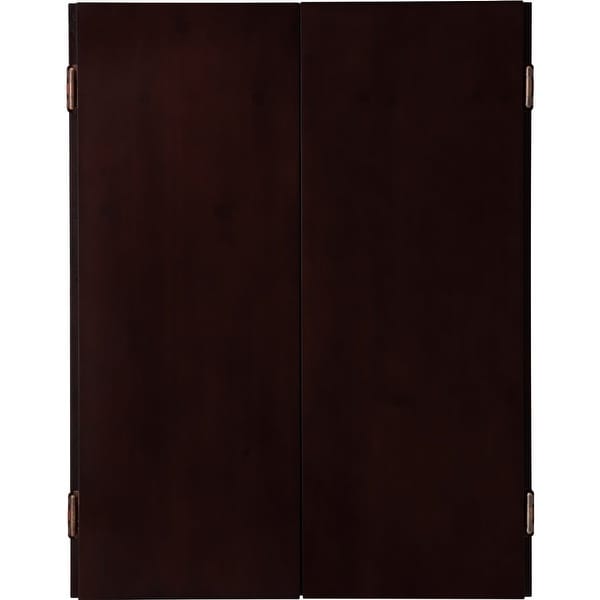 Viper Metropolitan Solid Pine Dartboard Cabinet with Mahogany finish / Model 40-0403