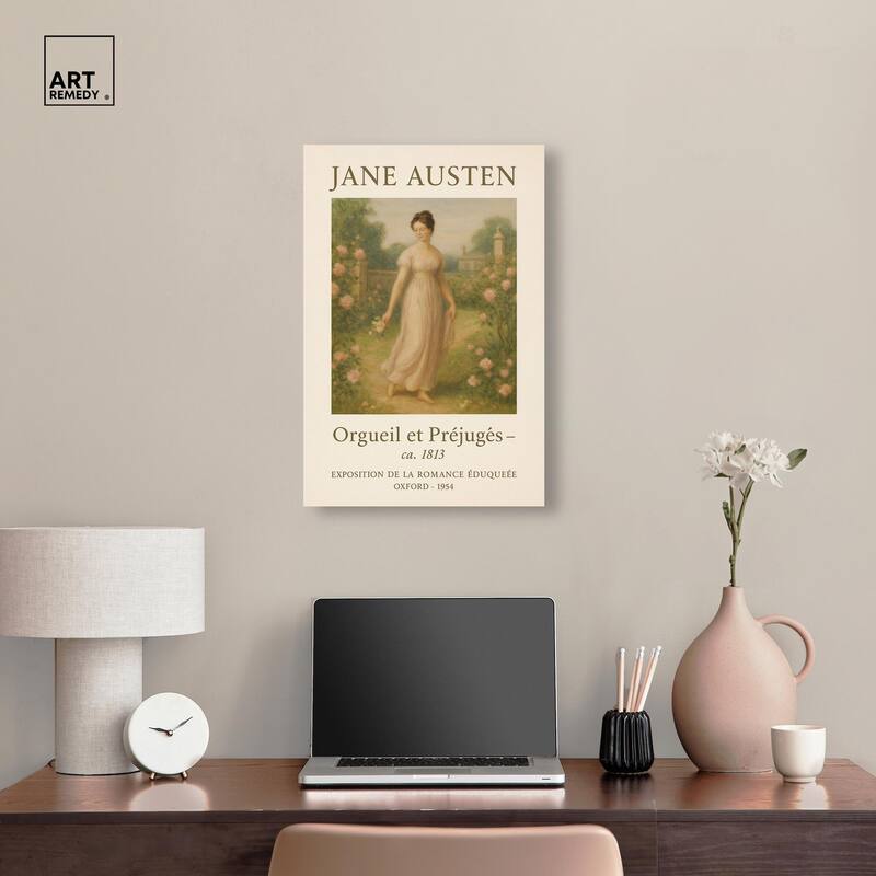 Lady in Austen's World Canvas by Art Remedy, Gallery Wrapped