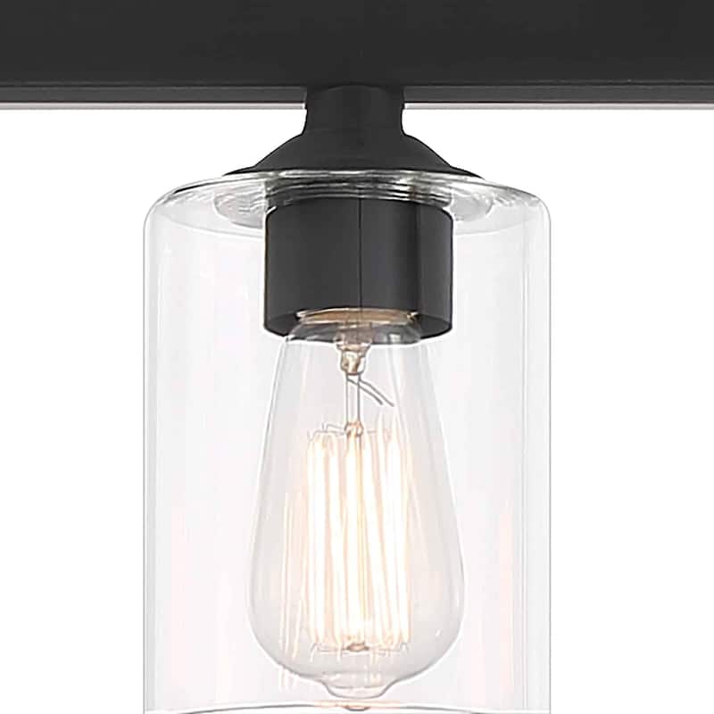 Acroma 5-light Farmhouse Chandelier Rectangle Island Lights for Dining Room - N/A