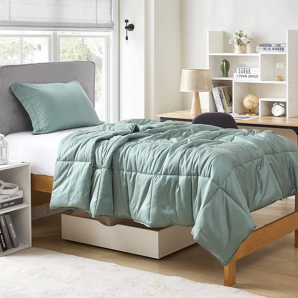 Cool as a Cucumber - Coma Inducer® Cooling Comforter Set - Iceberg Green