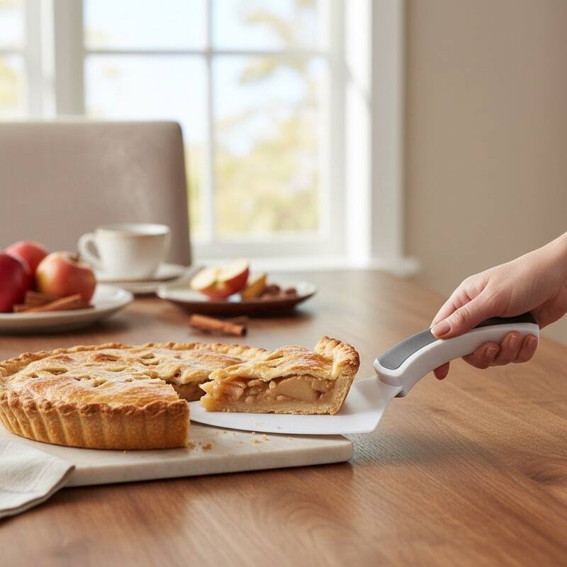 Handy Housewares 10-Inch Non-Scratch Pie Cutter, Cake Knife & Server