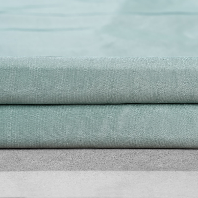 Exclusive Fabric Faux Silk Taffeta 108-inch Blkout Curtain (1 Panel ...