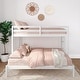 preview thumbnail 17 of 22, Low Bunk Bed, Twin XL over Queen