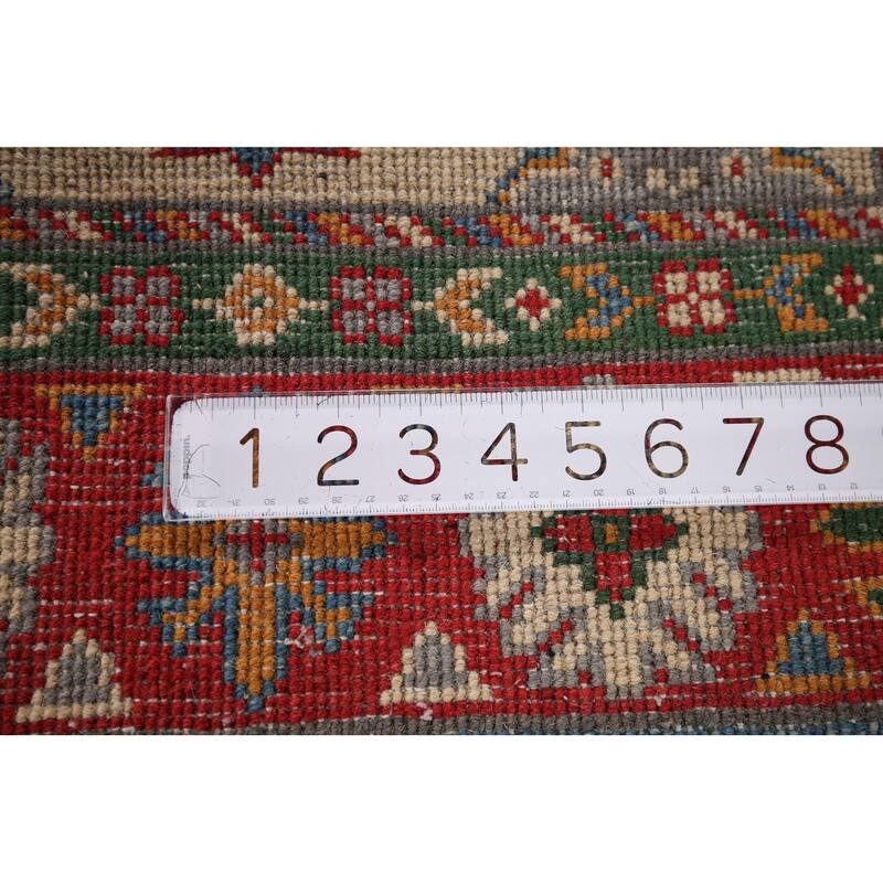 Kazak Oriental Foyer Rug Handmade Traditional Wool Carpet - 2'9" x 4'3"